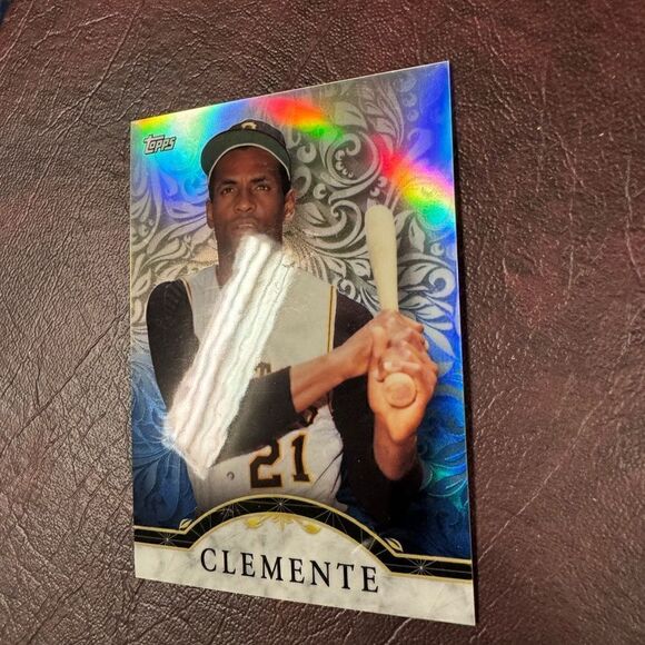 2017 walmart chrome legends roberto clemente #wse4 mint condition - Picture 3 of 4